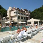 Banje, Lukovska banja, smeštaj, Hotel Kopaonik, eksterijer